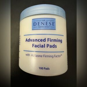 Brand New Dr. Denese skinscience Advanced Firming Facial Pads. 100 pads.